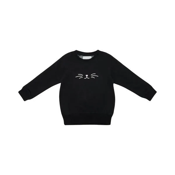 Bob & Blossom: Black Cat Sweatshirt