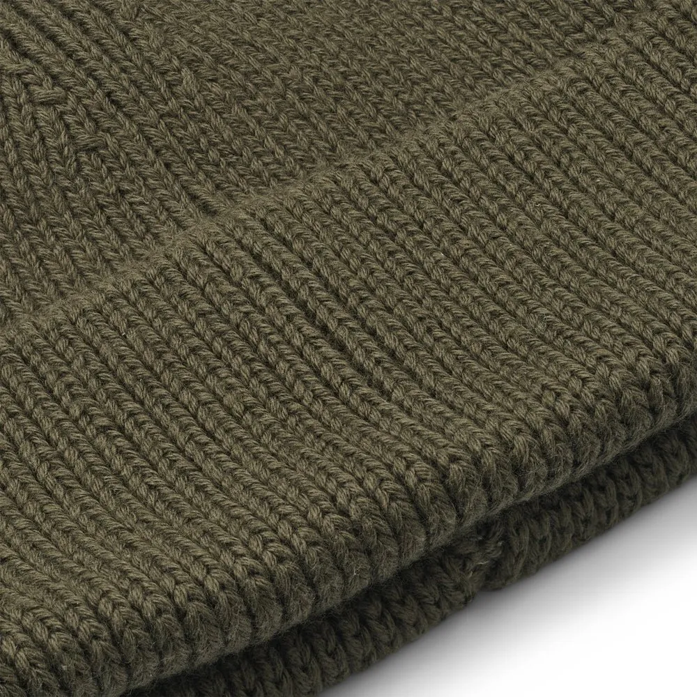 Liewood: Gina Beanie with Ears - Army Brown