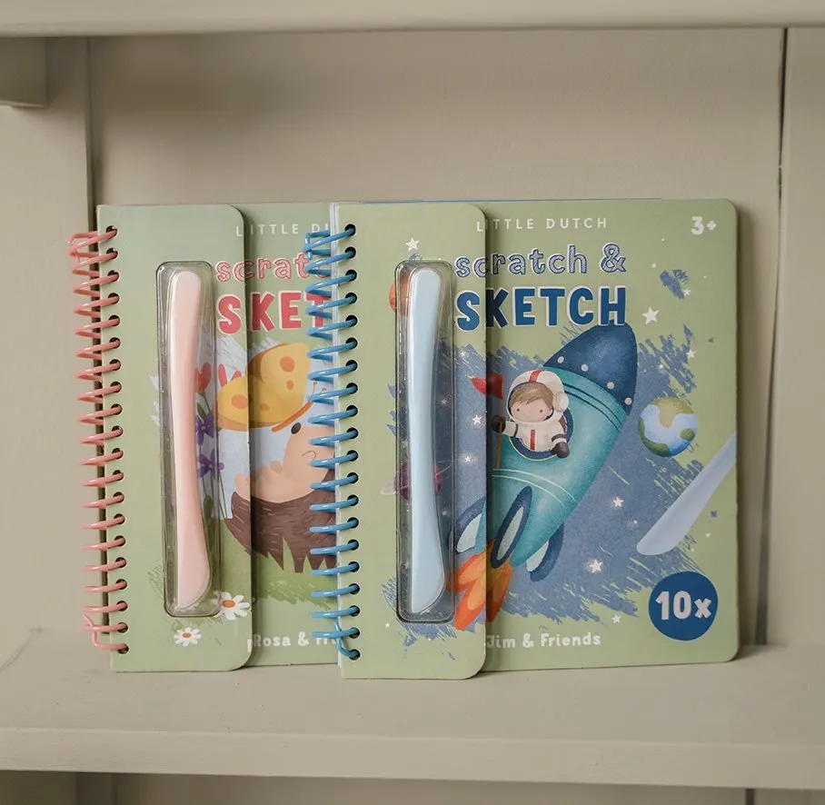 Little Dutch: Scratchbook - Jim & Friends