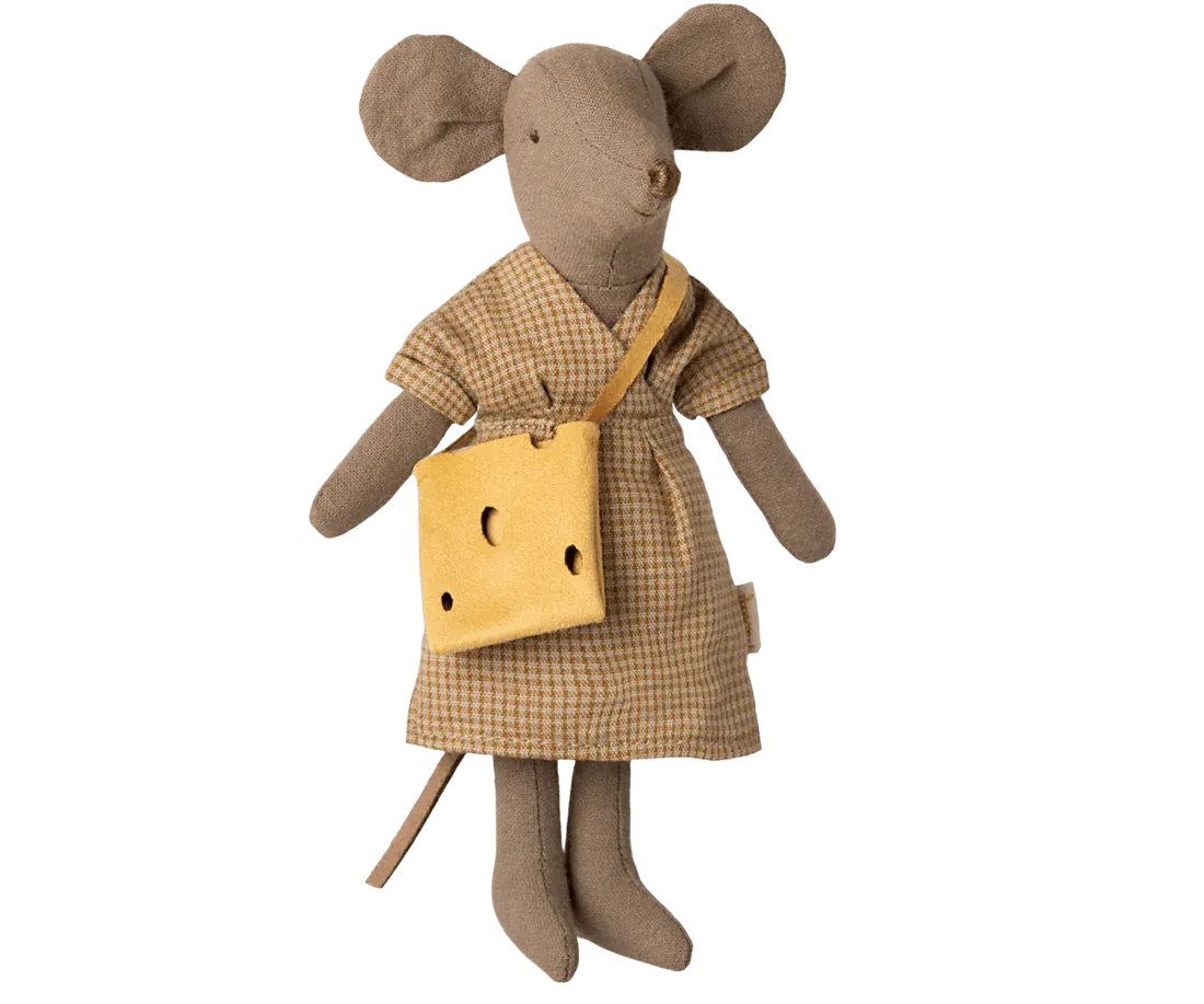 Maileg: Mum Mouse - Light Brown