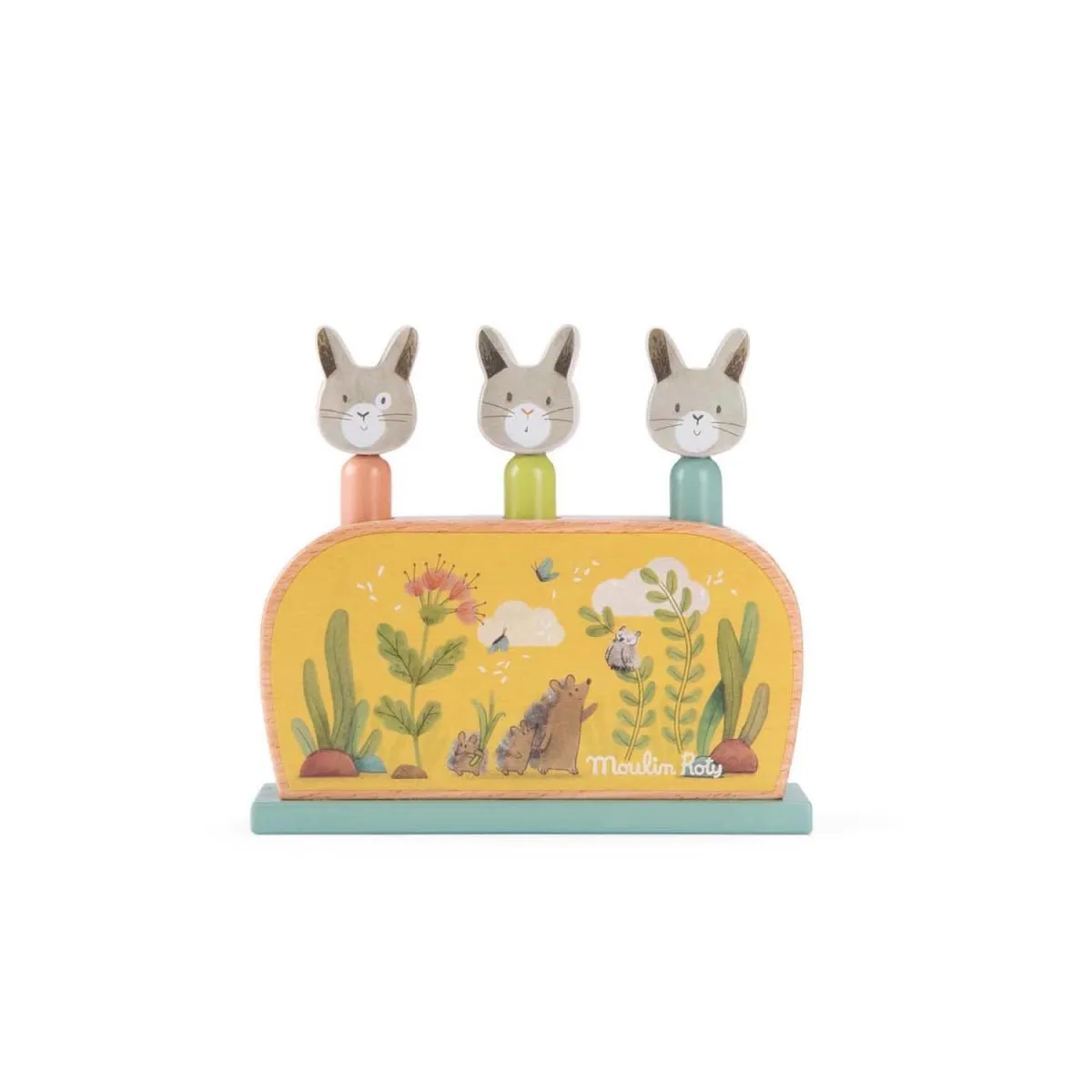 Moulin Roty: Pop up toy Trois Petits Lapins