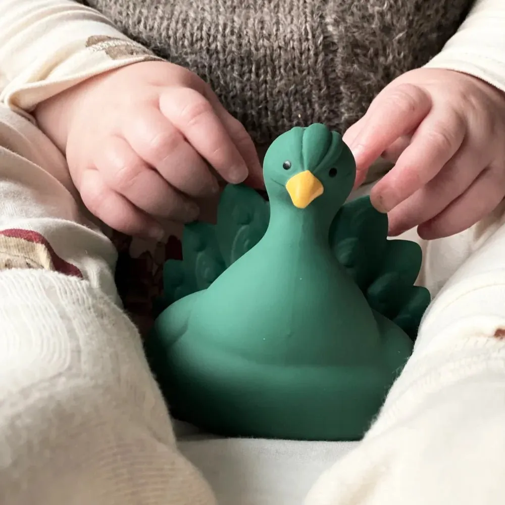 Natruba: Natural Rubber Bath Toy Green